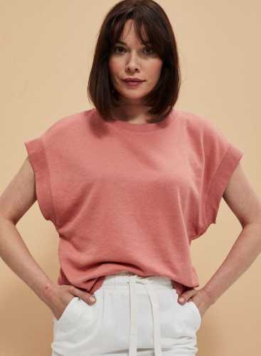 Кофта L-BL-3700 TERRA COTTA