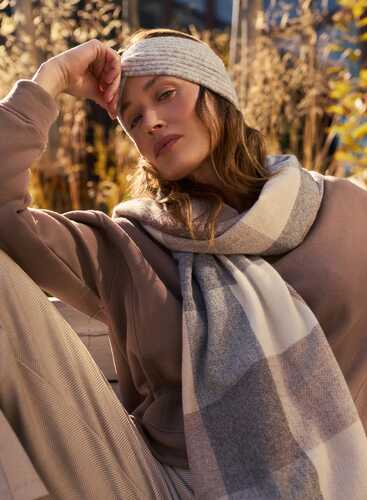 Пов'язка на голову Z-CZ-4801 L.GREY MEL