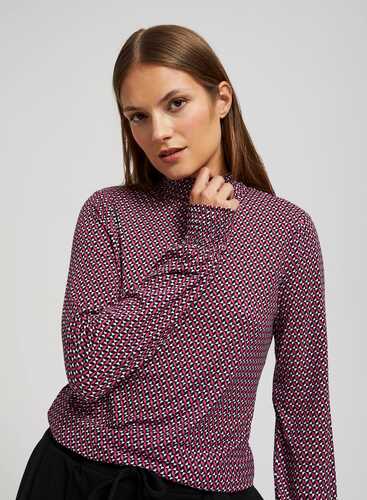 Футболка довгий рукав Z-TS-4221 FUCHSIA